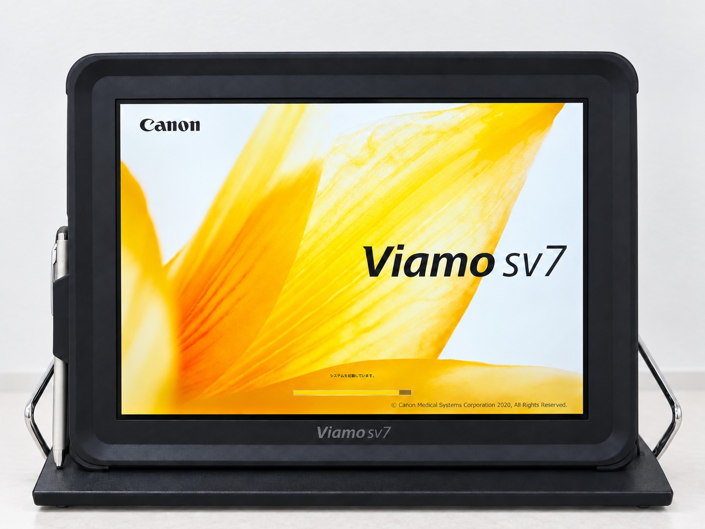 超音波検査機器（Viamo sv7）
